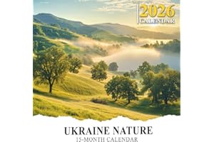 Ukraine Nature 2026 Calendar: A tribute to untouched forests, rivers, and golden plains