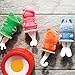 Zoku Individual Character Pops, Princess Ice Pop Mold, Easy-Release Silicone Design, Single Unit