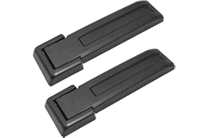 DUZFOREI 2Pcs Tailgate Hinge Cover Trim Replacement for Jeep Wrangler JK & Unlimited 2007-2017 Tailgate Hinge Cover Rear Door Trim Spare Tire Bracket Decoration