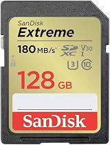 SanDisk 128GB Extreme SDXC Card UHS-I U3 V30 180MB/s RescuePro Deluxe view 2