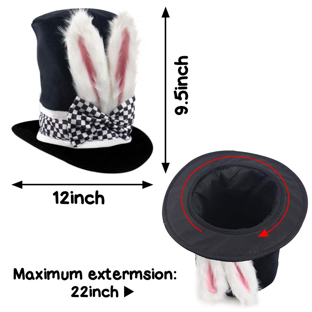 DomeStar Easter Hat, Bunny Ear Top Hat