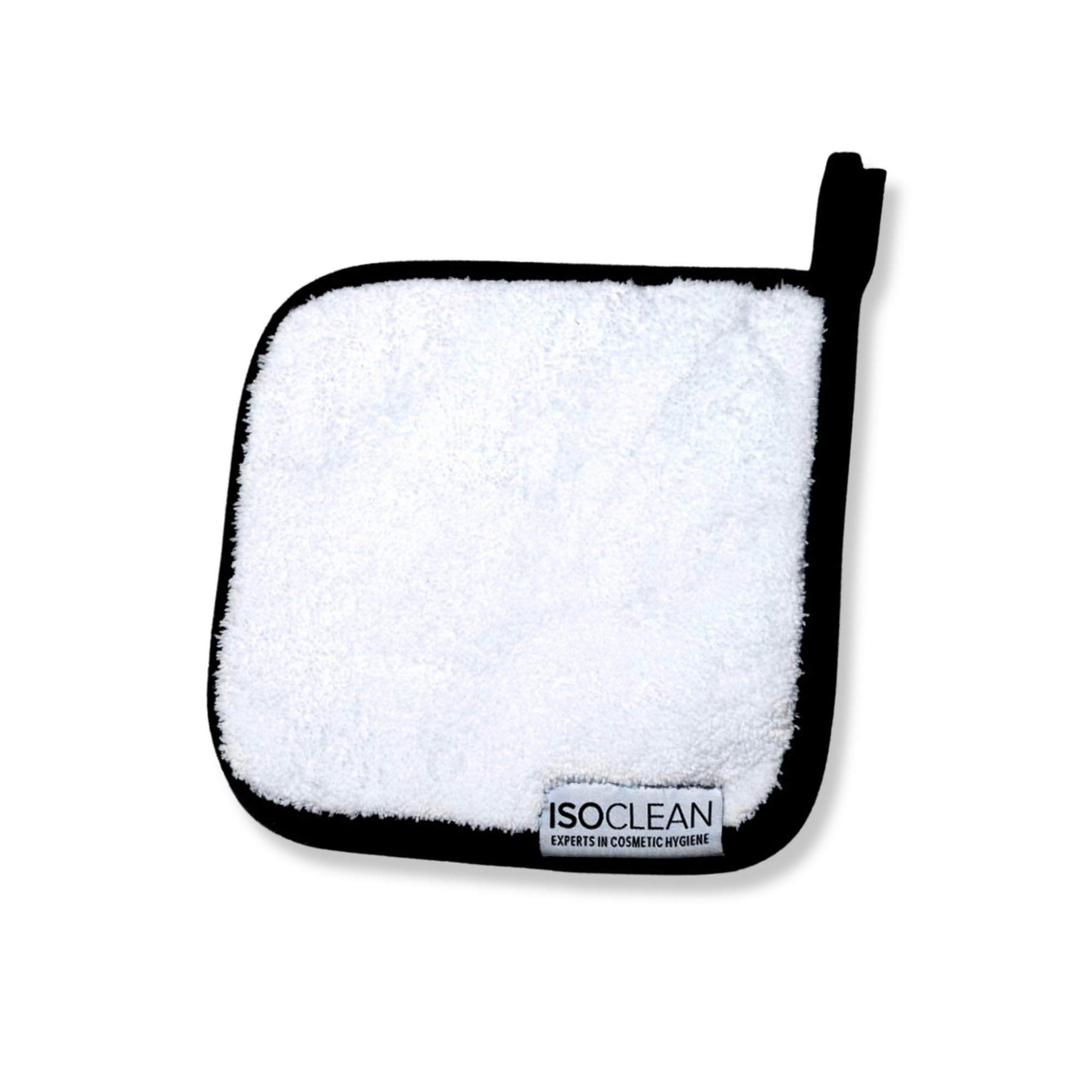 Isoclean Microfibre Towel, Absorbant Soft Fabric Towel for Makeup Brush Cleaning with Reinforced Edges, Machine Washable and Reusable for Delicate Makeup Brushes, 20cmx20cm, Small