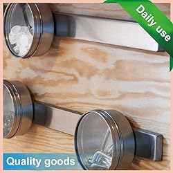 MIKEDE Magnets, 12 Pack Neodymium Bar Magnets with