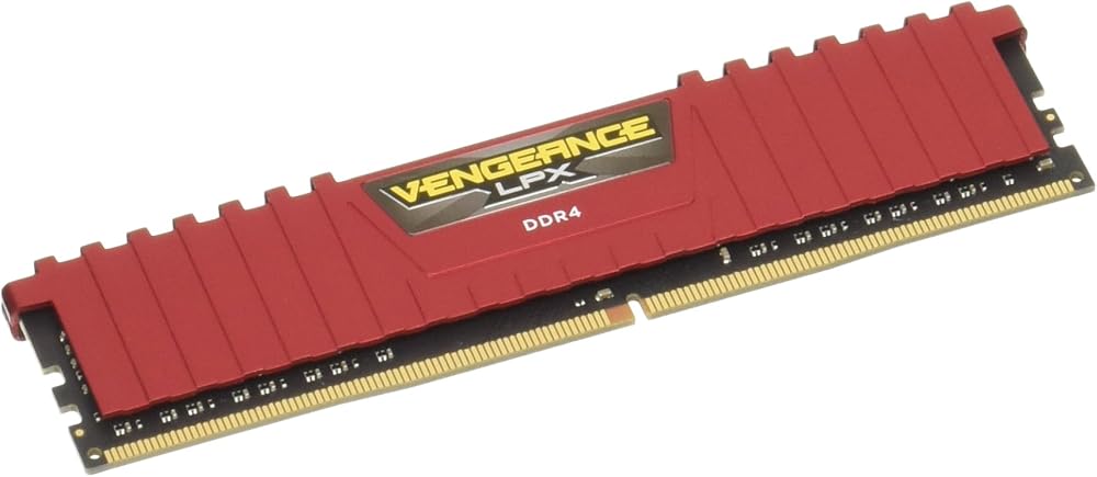 Corsair Vengeance LPX 8GB DDR4 2666MHz C16 UDIMM Red 1x8GB