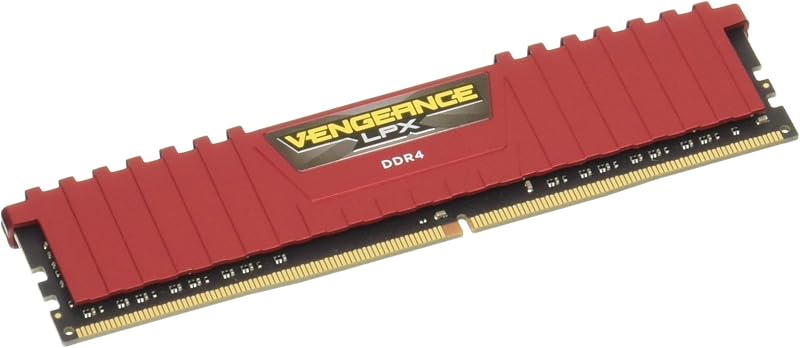 Corsair Vengeance LPX 8GB DDR4 2666MHz C16 UDIMM Red 1x8GB