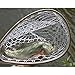 Mounchain Fishing Net, Fly Fishing Landing Net with Soft Rubber Mesh and Wooden Frame for Trout Bass Fishing Catch and Release