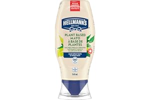 Hellmann's Egg Free Dressing & Sandwich Spread for vegan burgers and salads Plant Based 340 ml