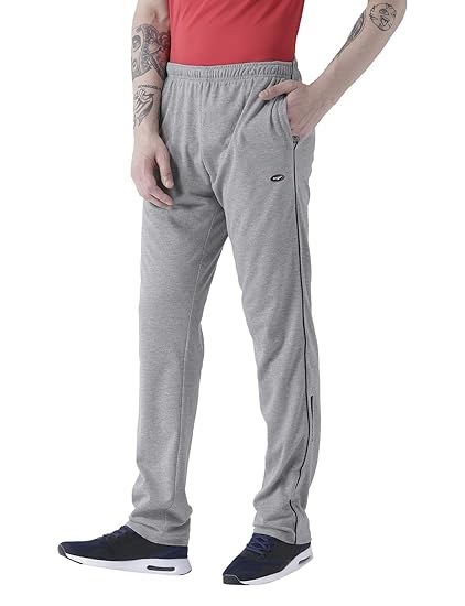 slim fit polyester track pants
