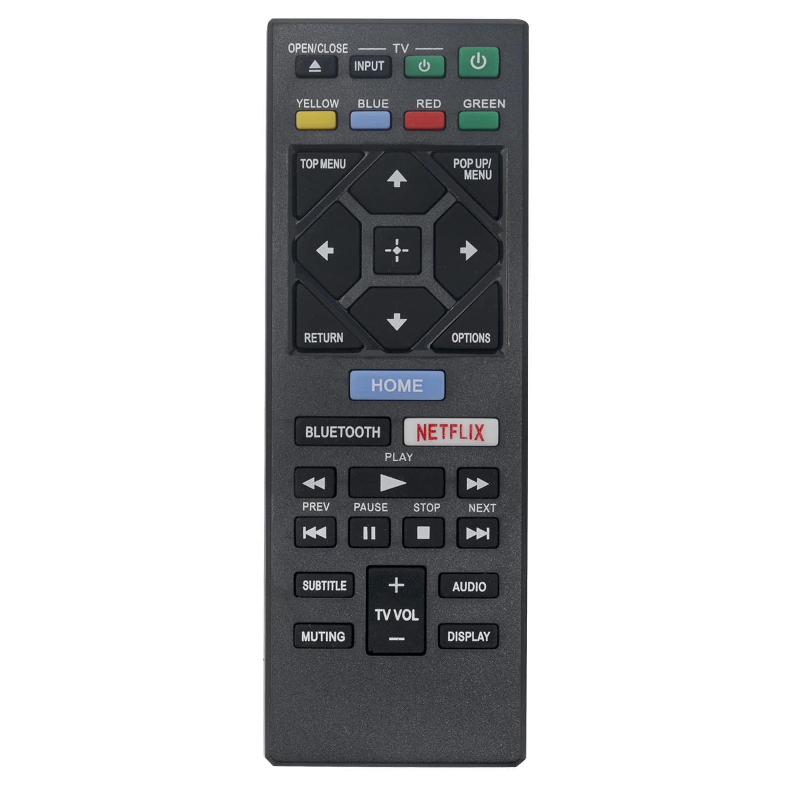 ALLIMITY RMT-VB200U RMT-VB200D Remote Control Replace fit for Sony Smart Blu-ray Player BDP-S6700 BDP-BX670 RMTVB200U RMTVB200D BDPS6700 BDPBX670