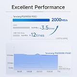 fanxiang 1TB Portable SSD USB-C 3.2 Gen2x2 2000MB/s External Solid State Drive view 3