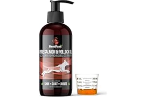 Pure Paw Nutrition Premium Organic Wild-Caught Pure Alaskan Salmon with Vitamins D3 Potassium B Complex & Antioxidants Best H