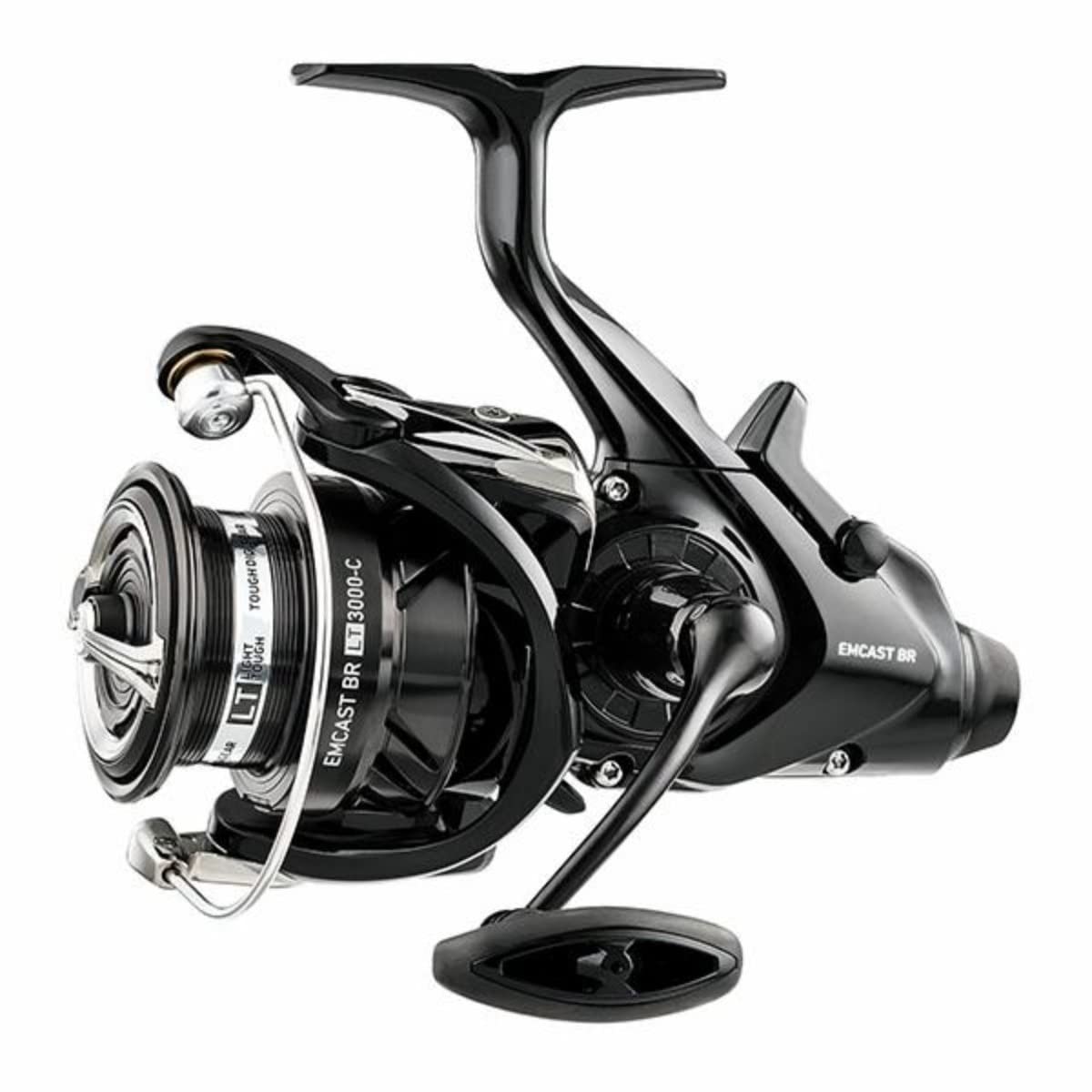 DAIWA EMCAST BITE & Run Spinning Reel,Black