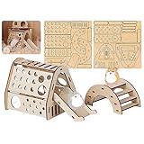 TieLishor Hamster House and Hideout,Cage