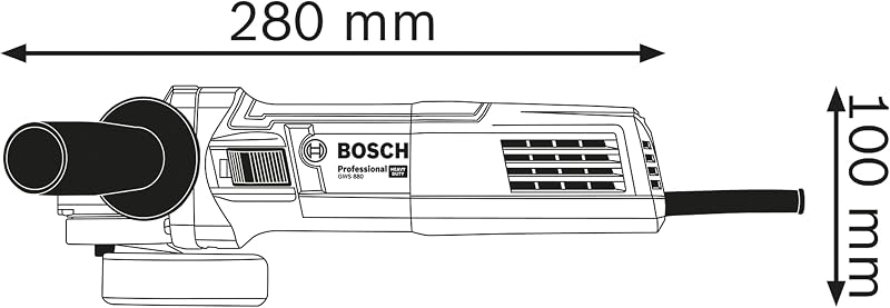 Bosch PRO Meuleuse angulaire GWS 880