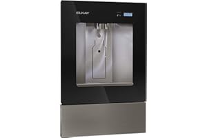 Elkay LBWD00BKC ezH2O Liv Built-in Filtered Water Dispenser, Non-refrigerated, Midnight