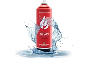 Fire Extinguisher by DAB-TEK [1 Pack] Portable Fire Spray & Fire Extinguisher for Home, Kitchen, Boats & Cars - These Mini Fire Extinguishers can Fight Majority of Fire Types & Comes with Wall Mount