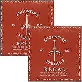 Augustine Strings Regal Medium Tension - Premium Crystal Nylon Classical Guitar Strings - Produced in New York by the Manufacturer of the Original Nylon String - 2 Sets