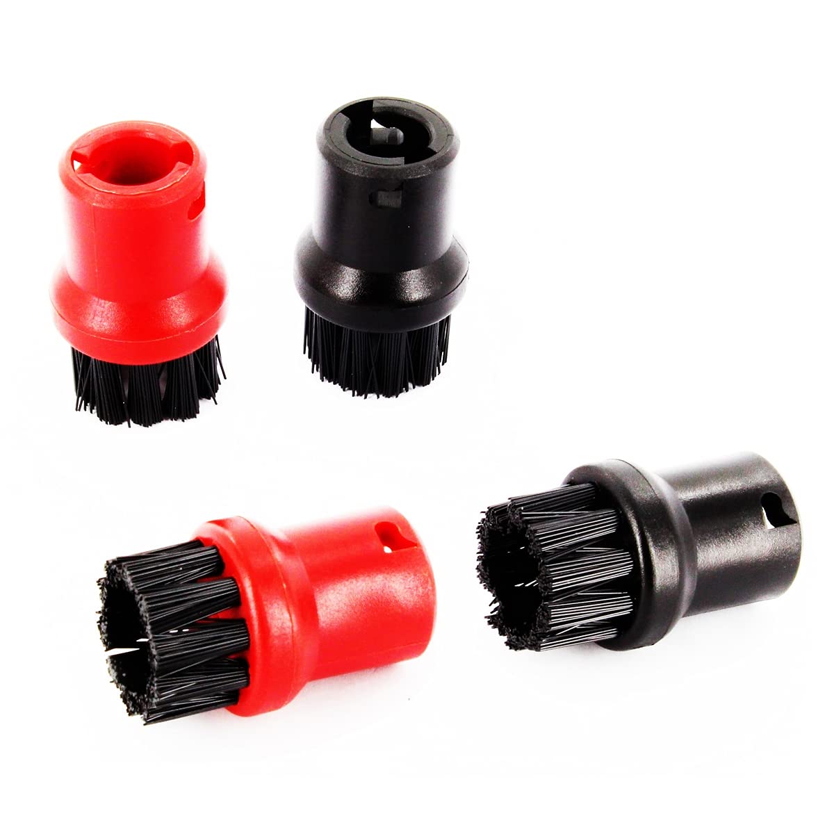 Paxanpax PFC1012 Round Bristle Nozzles Compatible for Karcher SC1402 Series (Pack of 4)