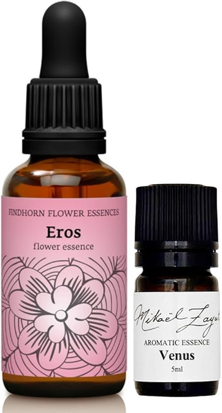 Amazon 女性らしさをサポート フラワーエッセンス アロマ精油セット フィンドホーンエロスとミカエルザヤットヴィーナス アンシェル エッセンシャルオイル