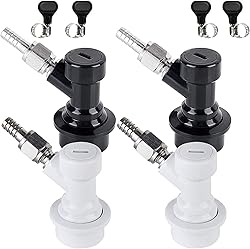 FERRODAY Ball Lock Keg Fittings Disconnect Ball