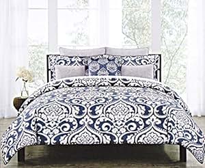 Amazon.com: Nicole Miller Bedding Symphony Duvet Cover 3pc