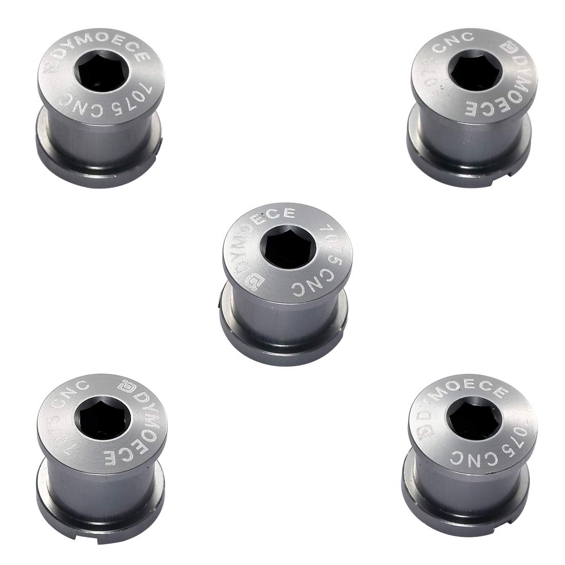 Dymoece Double Chainring Bolts for Road MTB Mountain Bike M8 Crankset