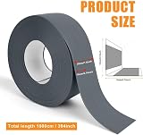 flintronic Bath Sealant Strip 10m Self-Adhesive PVC Caulk Tape 20mm Wide view 2