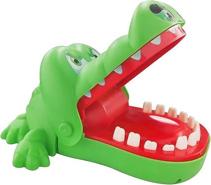 biting crocodile toy