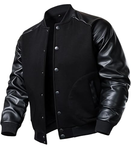 Miami B Logo Jacket Varsity Jacket Brown Wool Jacket, Baseball
