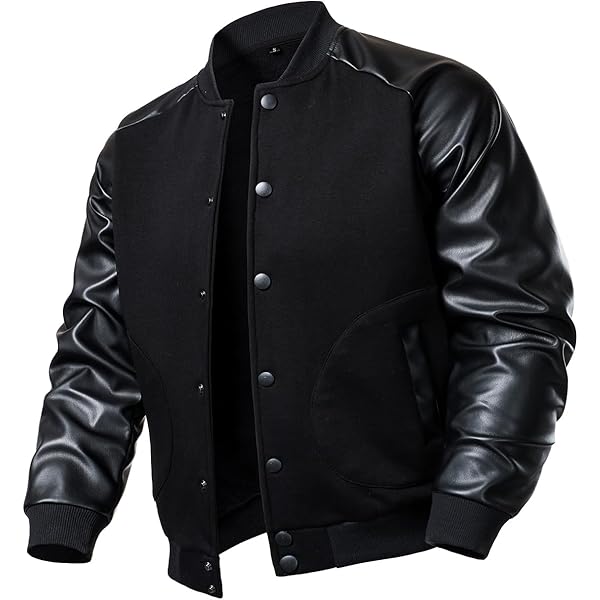 ジャケット・アウター MINEDENIM Rusty Calf Leather Varsity Jac Rusty Calf Leather Varsity Jacket | イエローケーキ | YELLOW CAKE 通販