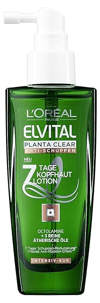 3x L'Oreal Elvital Planta Clear Anti-Schuppen Intensiv-Kur je 100ml Haarkur