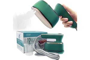 SJAVX Travel Steamer for Clothes:1000W 2-in-1 steamer for clothes mini steamer for clothes travel size handheld steamer for clothes travel steamer for clothes college dorm home essentials