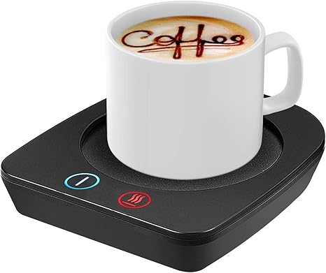 Amazon Com Vobaga Coffee Mug Warmer Cup Warmer For Office Desk Use Electric Beverage Warmer With Three Temperature Settings Coffee Warmer For Cocoa Tea Water Milk With Auto Shut Off No Cup X Mas Kitchen