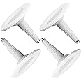 Jolux 5/6 Inch LED Can Lights Adjustable Recessed Retrofit Downlight,12W=60W,5000K Daylight, 800LM,Dimmable,ETL Damp Rated Conversion kit, Recessed Lighting Install,Flat Trim, E26 Base,4-Pack