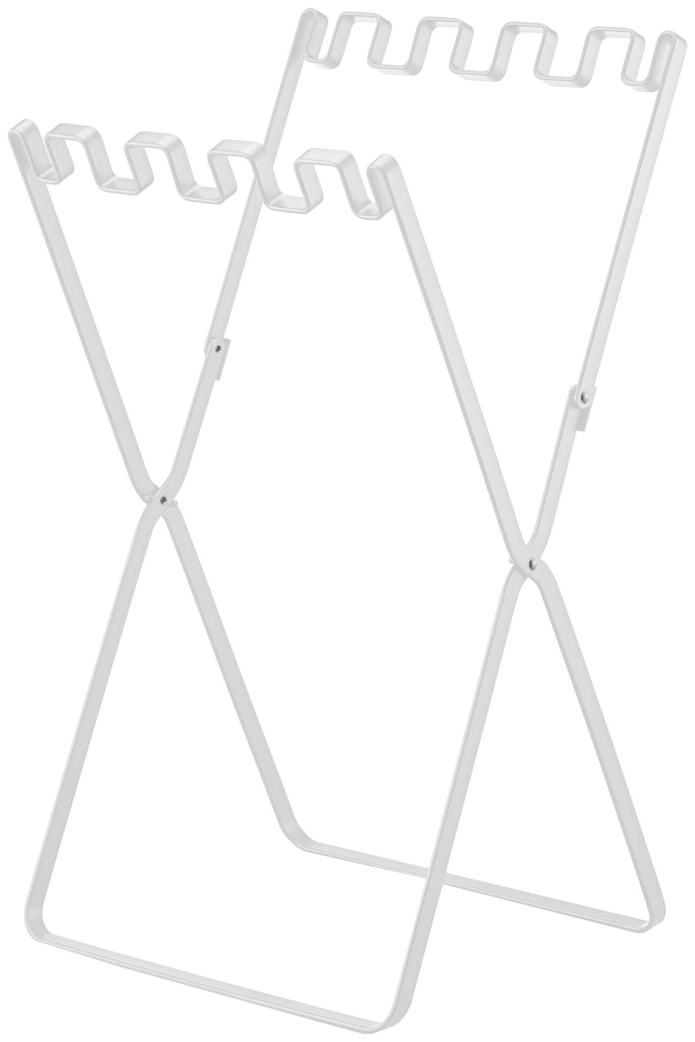 山崎実業 ゴミ袋&レジ袋スタンド ホワイト 約W33×D31×H60cm タワー 7908商品画像