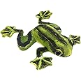 Realistic Frog Stuffed Animal,Soft Frog Plush Toy,Lifelike Poison Dart Tree Toad Stuffed Animal,Creative Toy Frog Gift for Kids Children Baby Girls Boys,Unique Frog Plushie Decor,Amphibian Toy