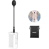 Neewer 3.5mm TRS Omnidirectional Condenser Microphone, Mic for Interviews and Content Creators, Compatible with DJI Wireless Mic Transmitters Compatible with Rode Wireless GO II 2 CM28, CM7