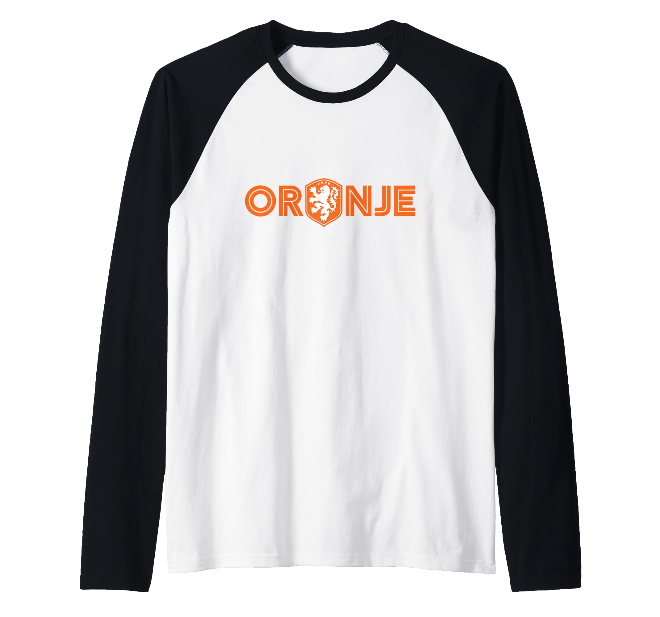 KNVB ORANGE Raglan Baseball Tee
