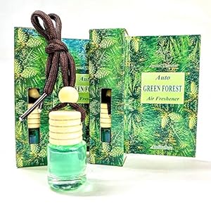 Auto Luchtverfrisser Groen Bos Pack van 2, Universele Boeiende Multifunctionele Home Office Boot Caravan…