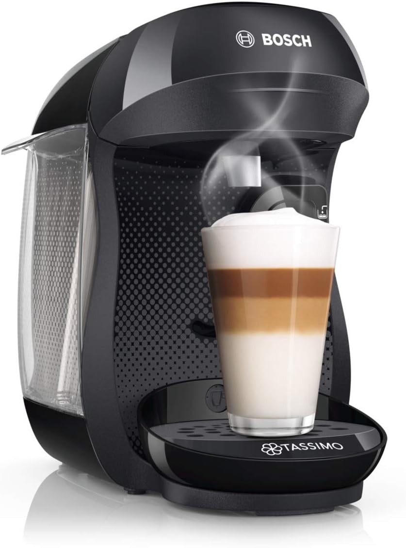 TASSIMO by Bosch HAPPY TAS1002NGB Coffee Machine, 1400 Watt, 0.7 Litre - Black - Image 3
