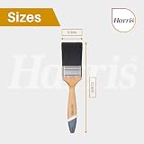 Harris Ultimate Woodwork Gloss Paint Brush 38mm 103021010 Grey White Brown L view 4