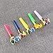ULTNICE 48pcs Party Horns Tube Blowouts Noisemakers(Random Color)