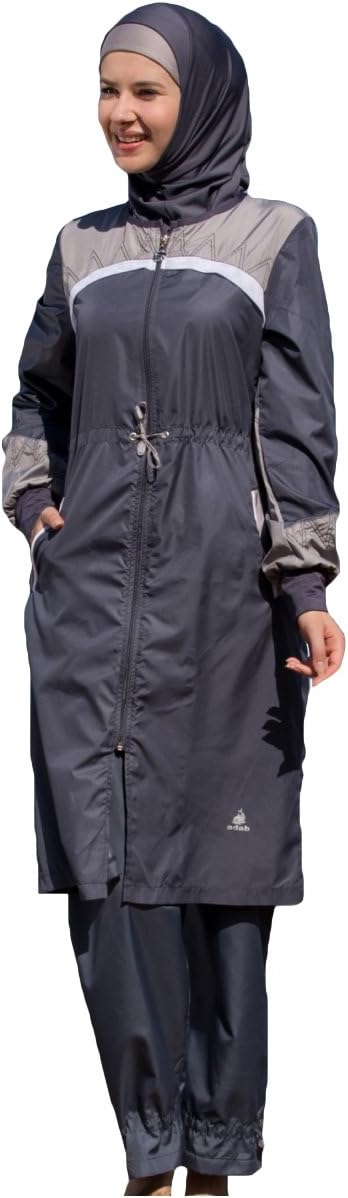 Adabkini Tuana Muslim Swimsuit Islamic Full Cover Modest Swimwear