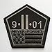SpaceAuto Never Forget The September 11 Attacks The Pentagon 9/11 Nation Tactical Morale Desert Badge Hook & Loop Embroidery Patch 3.42