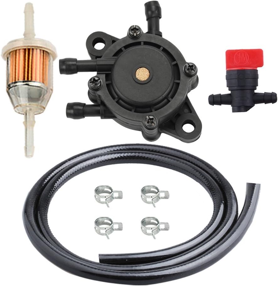 HIPA LG808656 Fuel Pump + AM116304 Fuel Filter Line for John Deere