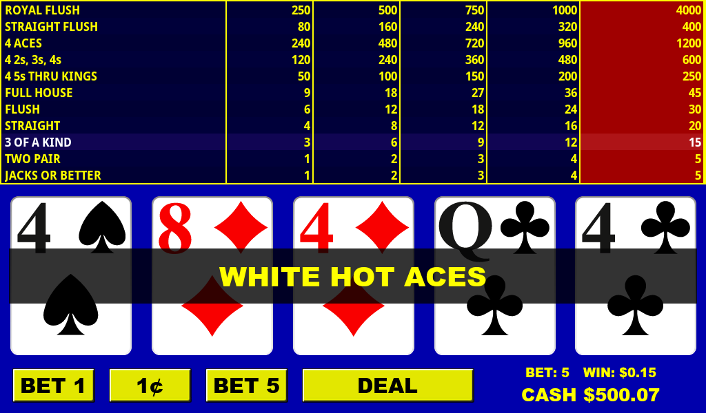 Video Poker (Kindle Tablet Edition) - Thumbnail 4