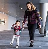 Baby Team Car Seat Travel Bag Gate Check Backback 86cm 18in Black view 4