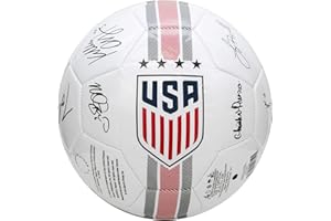 Icon Sports U.S. Soccer Signature USWNT Size 4 Soccer Ball, White