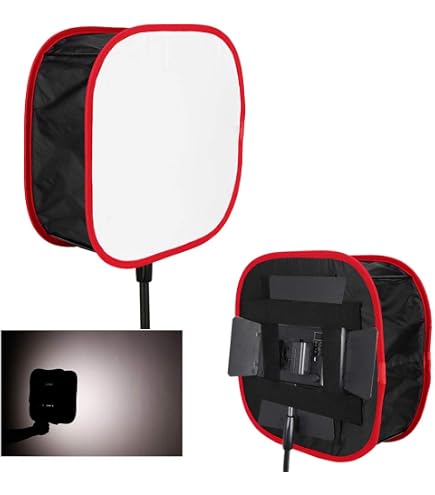 thumbnail image 2 of LED Light Panel Softbox 16.3x16.3in - Collapsible Photography Diffuser With Carrying Bag 2 of 10