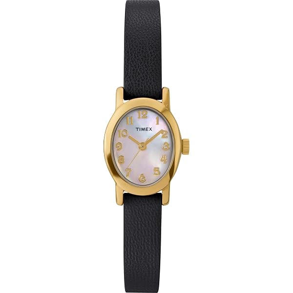 Amazon.com: Emporio Armani Women's Two-Hand Brown Leather Watch